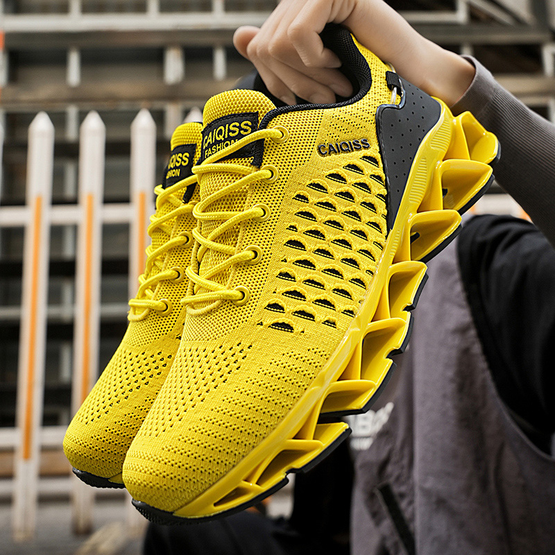 Casual Sneakers Mens Shock-abs - Shock Absorbing Gym Trainers 评论和价格