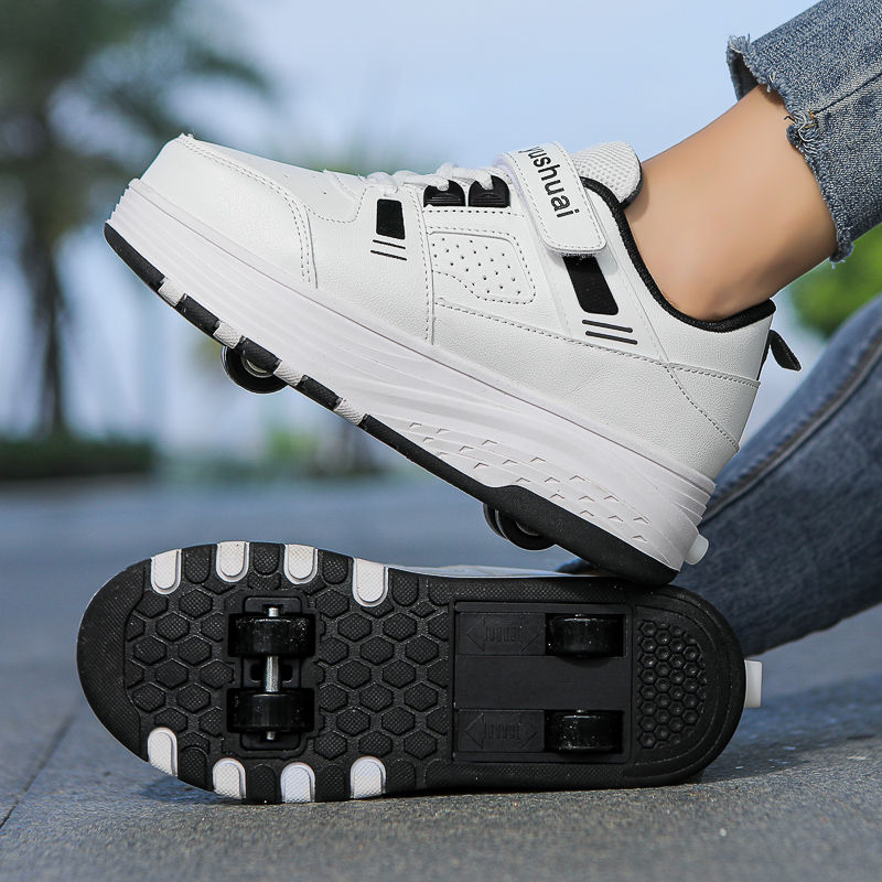Kids 4‑Wheel Retractable Rolle - Men'S Shoes 评论和价格