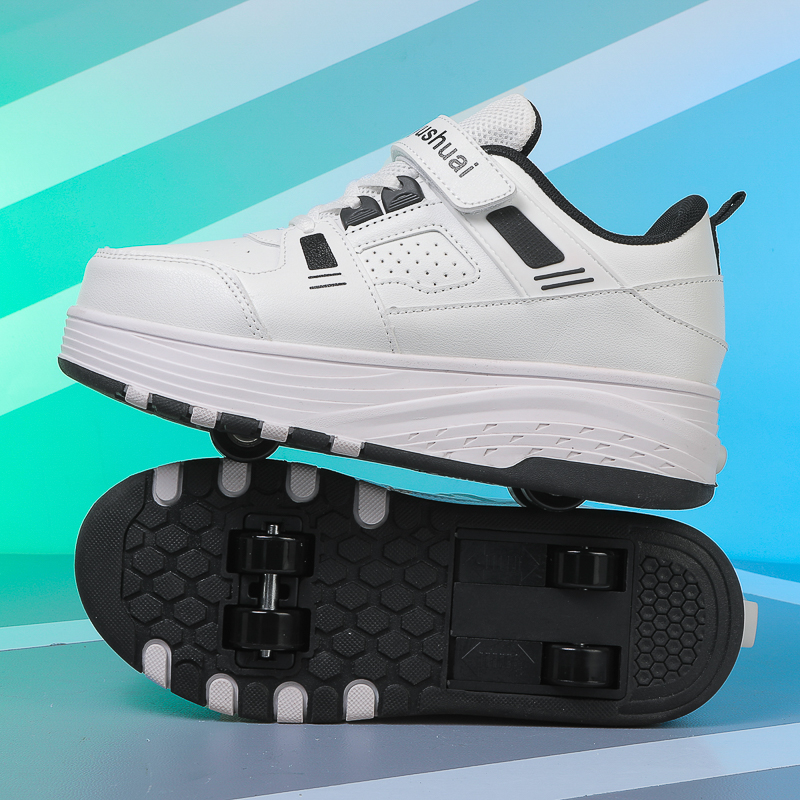 Kids 4‑Wheel Retractable Rolle - Men'S Shoes 评论和价格