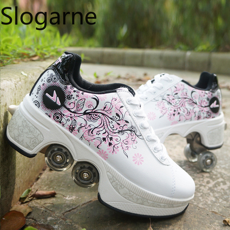 Women 4 Wheels Deformation Rol - Men'S Shoes 评论和价格