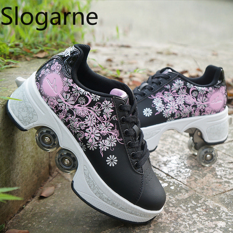 Women 4 Wheels Deformation Rol - Men'S Shoes 评论和价格