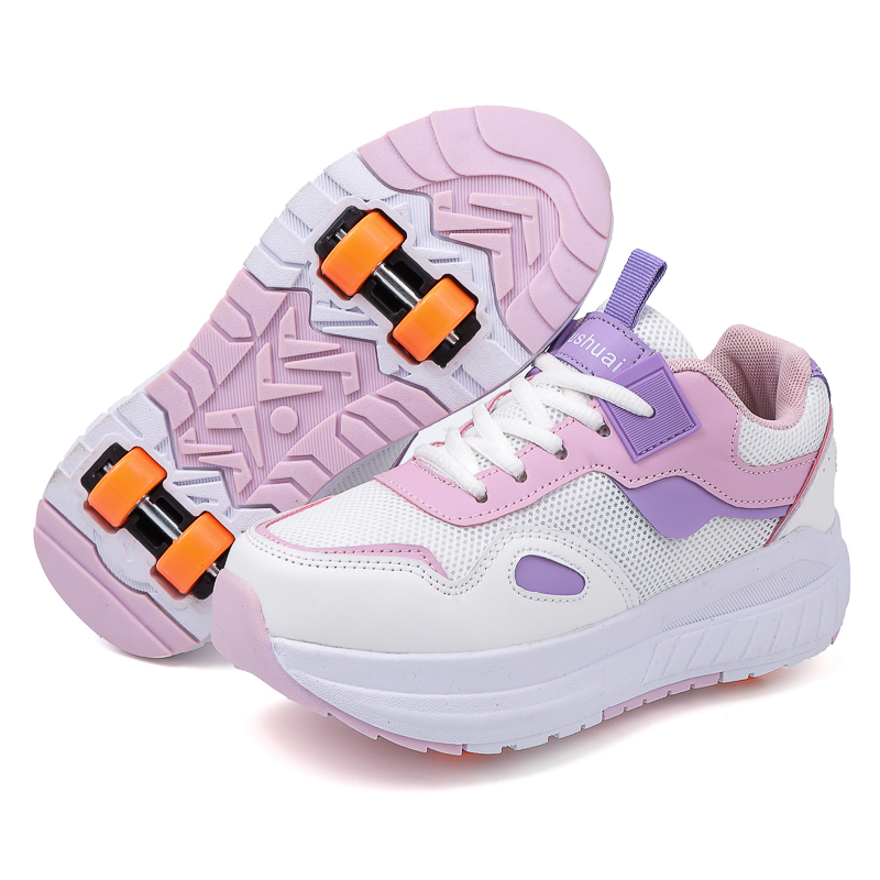 Kids Roller Skates 4 Wheels De - Sneakers 评论和价格