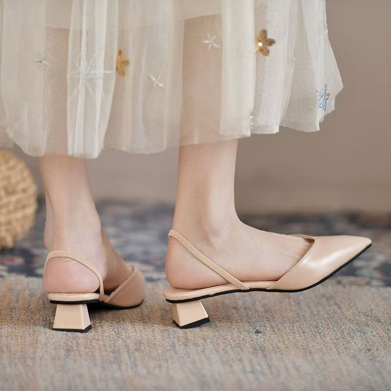2026 Green Low Heel Strap High - Sandals 评论和价格