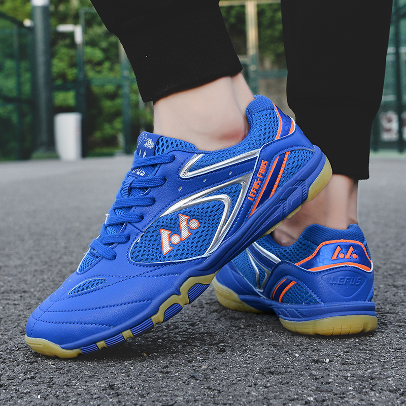 Men Women Sport Badminton Shoe - Shock Absorbing Gym Trainers 评论和价格